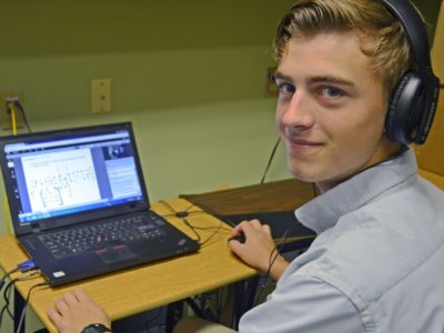 Aidan Hintermaier views a Georgia Tech linear algebra lecture in real time.