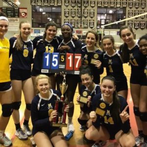 Varsity Volleyball Claim 3rd Straight Area Championship!!!