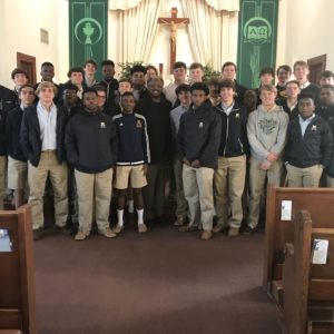 Former Pittsburgh Steeler James Thomas Speaks to Cavaliers