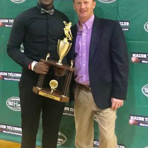 Junior Selected Macon Touchdown Club Back of the Week