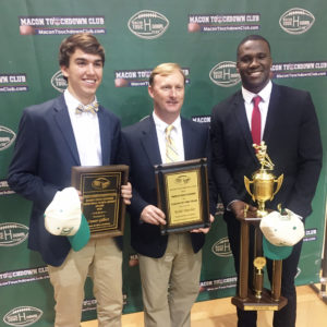 Hatcher Wins Coach of the Year, Gilbert and Williams Win Awards at Macon Touchdown Club Jamboree