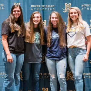 Four Cavaliers Sign to Play College Softball