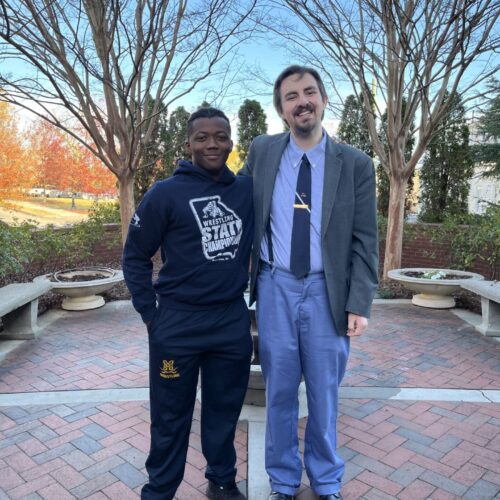 Mount de Sales Academy STAR Student and Teacher